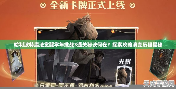 哈利波特:魔法觉醒学年挑战3深度攻略，解锁隐藏技巧，速通策略大揭秘