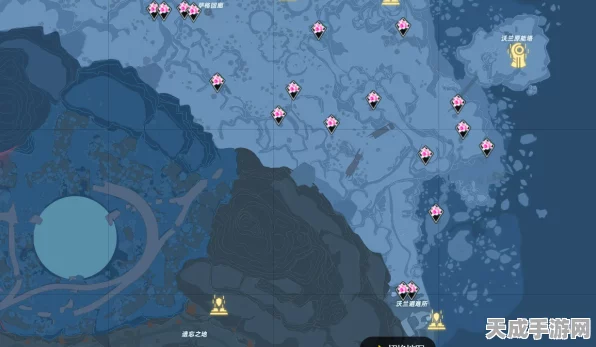 幻塔雪莲花采集攻略，全图分布与高效采集路线揭秘