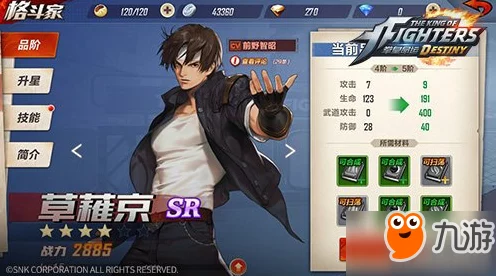 拳皇命运SR卡战力排行大揭秘，顶尖卡牌谁主沉浮？
