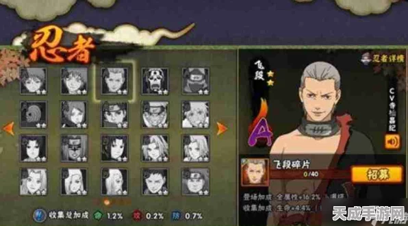 火影手游顶尖A级忍者大盘点，谁才是战场上的真正霸主？