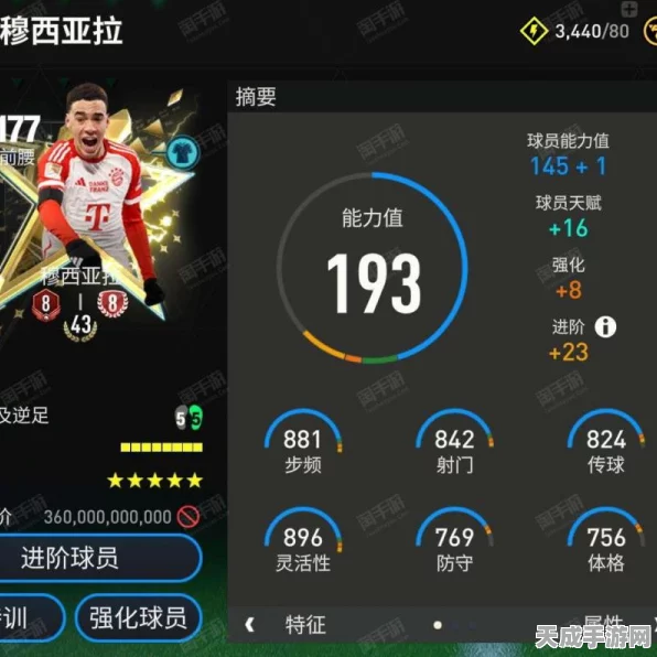 FIFA足球世界新星闪耀，马维迪迪全面属性与天赋图鉴深度剖析