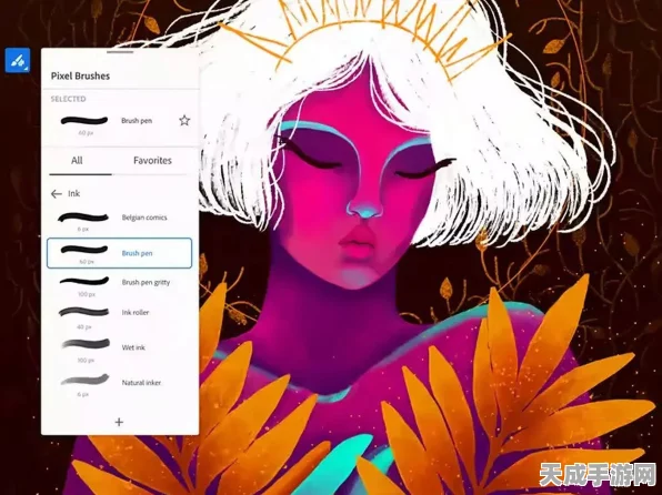 Procreate绘画大赛秘籍，掌握渐变效果，让你的作品脱颖而出！