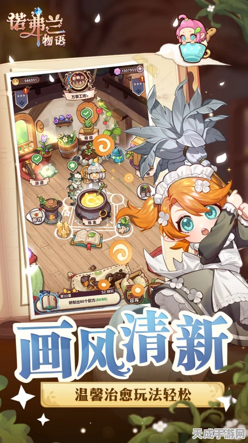 诺弗兰物语，萌系休闲经营新体验，无限金币版惊喜上线！