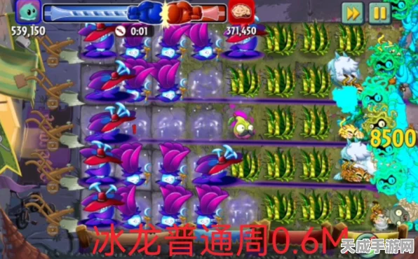 手游攻略揭秘，植物大战僵尸2冰龙战力飙升秘籍，解锁全新战斗格局