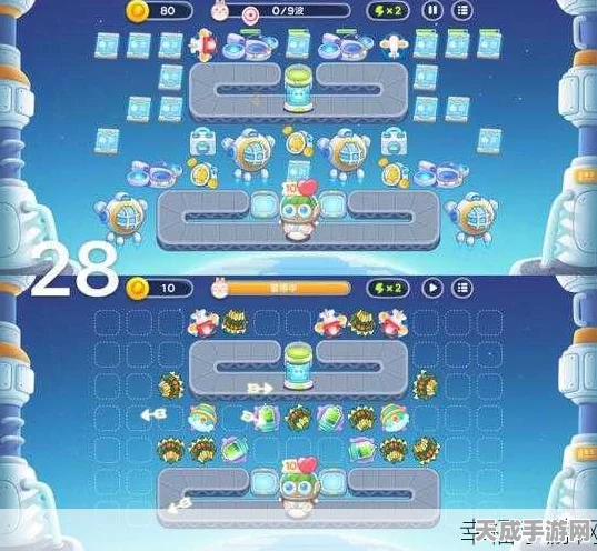 保卫萝卜4太空穿越55关终极攻略，揭秘巧妙布局，助你轻松通关！