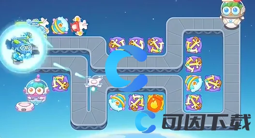 保卫萝卜4太空穿越55关终极攻略，揭秘巧妙布局，助你轻松通关！