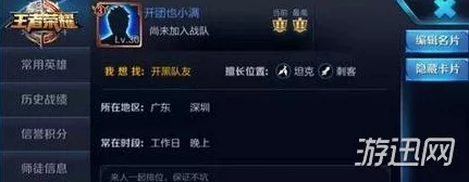 王者荣耀游戏名片全解析，打造个性化社交名片，彰显游戏风采