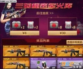 穿越火线枪战王者，揭秘兰的秘密军火库，永久武器抽取攻略大公开