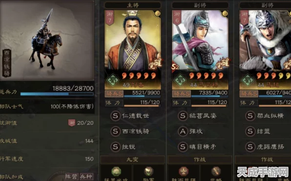 三国志战略版深度解析，马云禄是否值得你倾尽资源培养？