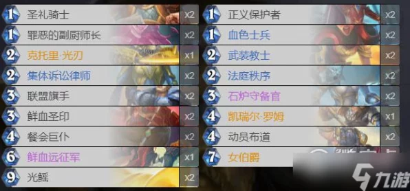 炉石传说竞技场攻略，快攻骑卡组搭配与资源分布深度解析