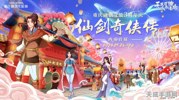仙剑奇侠传三手机版震撼来袭，重温经典仙侠之旅！