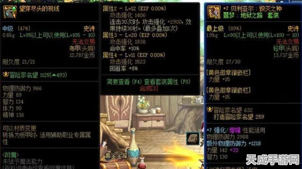 DNF神话装备终极挑战，揭秘最难调满神器，探索顶级战力的荣耀之路