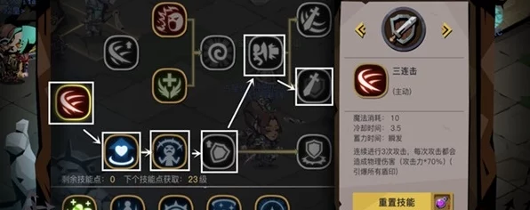 贪婪洞窟2，剑盾技能加点全攻略，打造无敌防御战士！