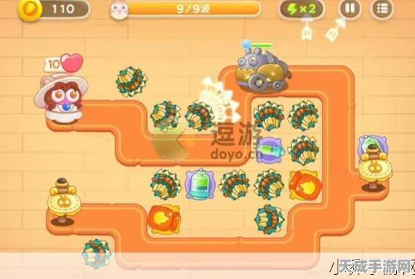 保卫萝卜4深度攻略，揭秘阿波与魔法宝藏第56关必胜策略