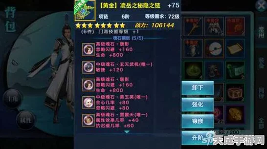 剑侠情缘手游深度攻略，武当玉佩洗练秘籍，属性优选与战力飙升之道