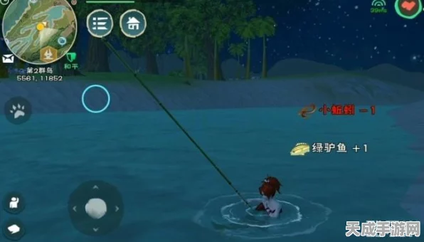 创造与魔法钓鱼攻略，揭秘绿驴鱼的神秘钓点
