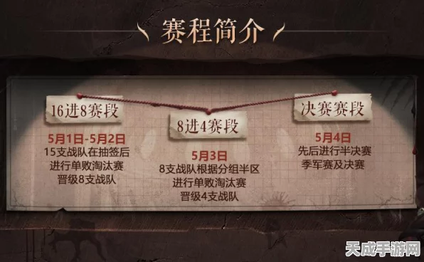揭秘第五人格深渊五，赛程安排、精彩看点全解析！