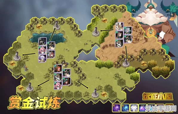 剑与远征深度攻略，狄塞拉试炼之地全路线揭秘与赏金试炼必胜策略