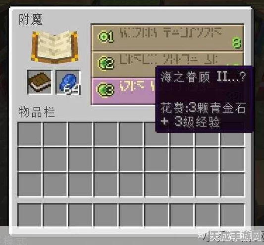 我的世界高手必备，揭秘精准采集附魔书的制作秘籍