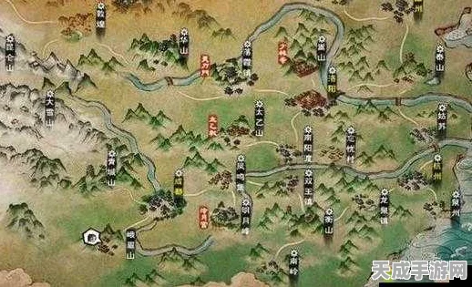 烟雨江湖新篇章，峨眉山地图震撼解锁，探索武侠世界的绝美仙境