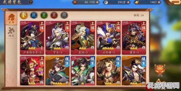 手游资讯，少年三国志2武将色彩盛宴，揭秘颜色排名与等级划分