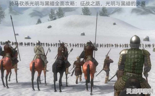 骑马与砍杀，光明与黑暗——顶级装备揭秘与战术解析