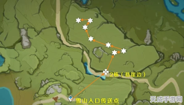 原神玩家必看！高效采集小灯草路线大揭秘，附最新分布图
