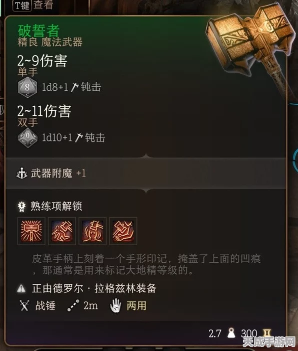 博德之门3第一章，解锁顶级装备秘籍与实战评测