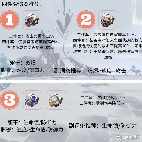 崩坏星穹铁道高手进阶，驭空遗器与词条搭配全攻略，解锁战斗新境界