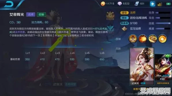 王者荣耀新赛季深度解析，武则天是否遭遇暗削？