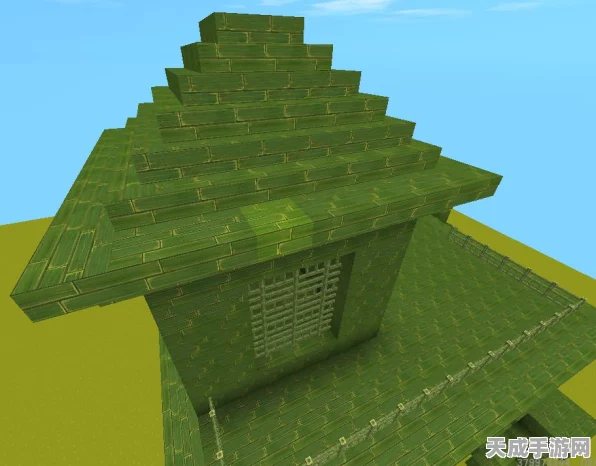 迷你世界建筑大赛，揭秘竹板楼梯制作秘籍，打造梦幻家园新阶梯