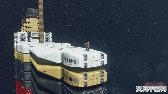 星空造船大赛惊现神作！玩家自制巨大鲨鱼船挑战极限