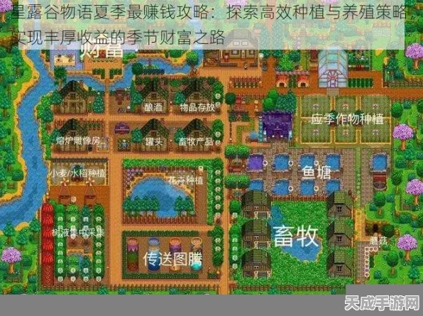 星露谷物语夏日种植攻略，解锁夏季作物丰收秘籍