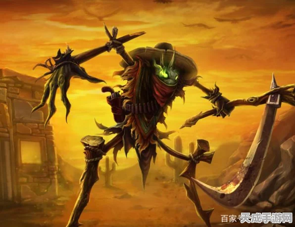 魔力时代，揭秘恐怖稻草人，资源管理大师的高效制胜策略