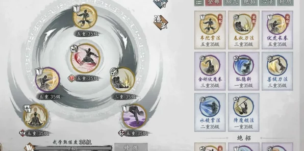 墨剑江湖少林流派巅峰对决，护体流搭配秘籍大揭秘