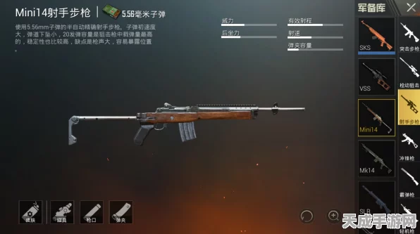 绝地求生刺激战场，SKS步枪深度解析，精准配件搭配助你制霸战场