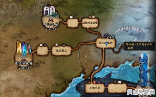DNF怀旧之旅，揭秘洛兰区域经典地图，重温昔日战斗激情