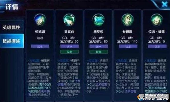 王者荣耀深度解析，杨玉环技能实战运用与全面介绍