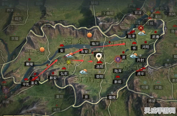 率土之滨太师乱汉4级地难度全解析，挑战与策略并存