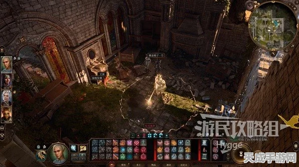 博德之门3深度攻略，瑰晨修道院解谜全揭秘，助你轻松通关
