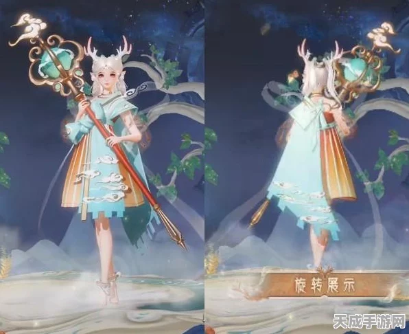 王者荣耀，瑶遇见神鹿，绝美皮肤下的战场风采