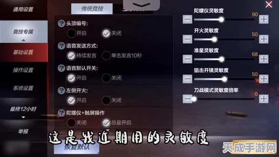 CF手游准星调节全攻略，精准打击，制胜关键！