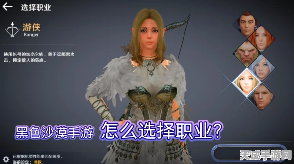 黑色沙漠手游，新人必看！职业选择全攻略，助你快速上手