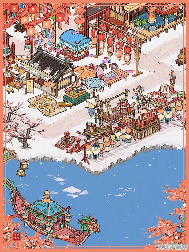 江南百景图，经营白雪镇活动盛大开启，打造梦幻冬日小镇！