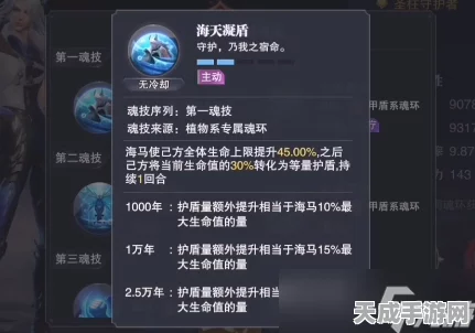 海马斗罗技能深度剖析，斗罗大陆手游中的海洋霸主