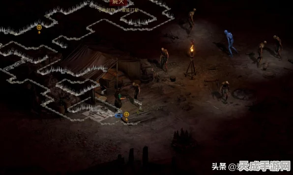 暗黑破坏神2重制版，第二章神秘营地深度攻略与隐藏宝藏揭秘