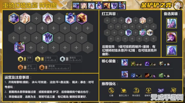 幽影幻境新霸主，金铲铲之战迭嘉阵容深度剖析与实战技巧