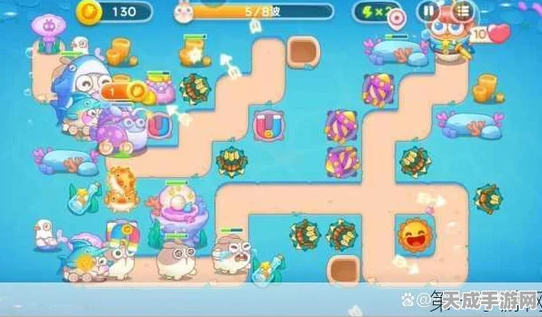 保卫萝卜4攻略揭秘，海的闺女第84关完美通关全解析