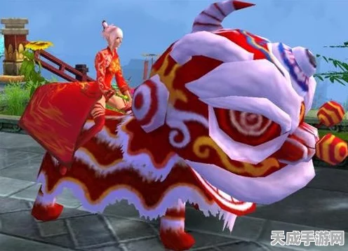 狮虎共舞迎新春，剑侠世界3龙年舞狮坐骑震撼登场！