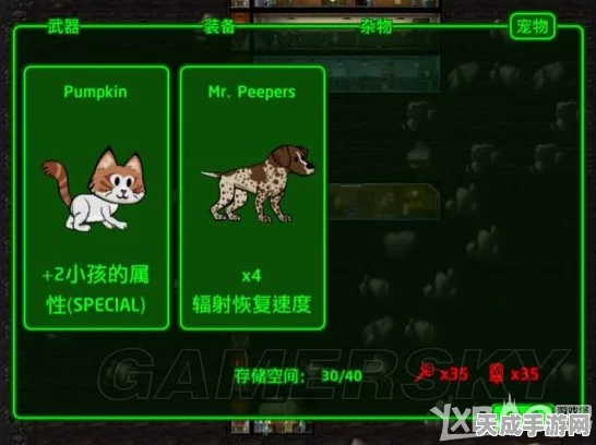 辐射避难所宠物全解析，萌宠助力，生存更轻松！